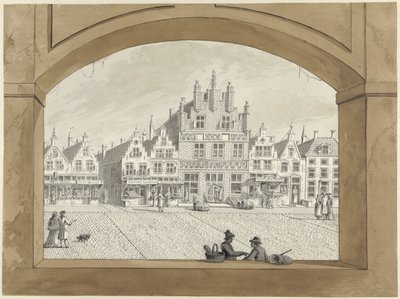 The Merchant Hall in Middelburg by Dirk Verrijk