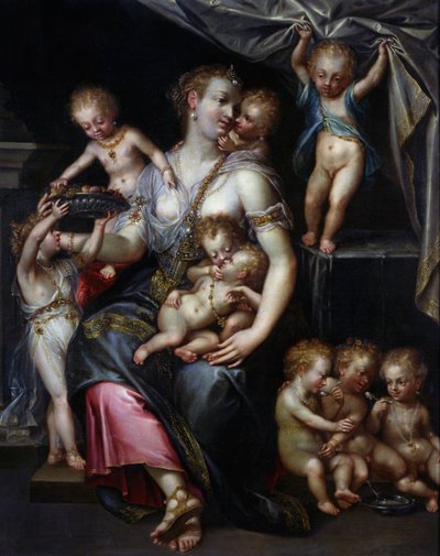 Allegory of Fertility and the Senses by Dirk de Quade van Ravesteyn