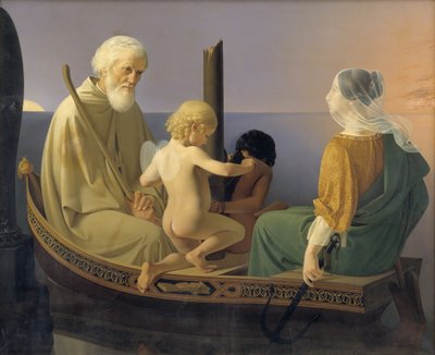 Old Age. From the Series: The Four Ages of Man by Ditlev Blunck