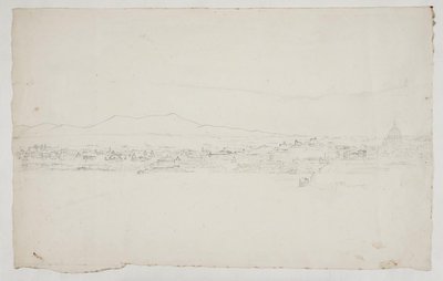 View Towards Rome with the Cathedral on the Right by Ditlev Blunck
