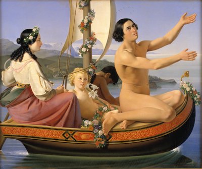 Youth. From the Series: The Four Ages of Man by Ditlev Blunck