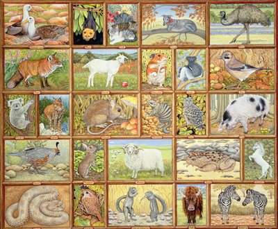 Alphabetical Animals by Ditz