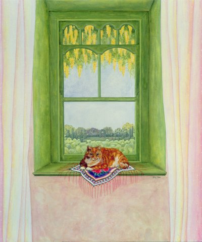 Laburnum Cat by Ditz