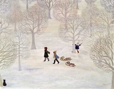 Tobogganing by Ditz