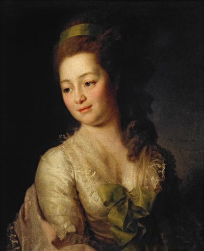 Portrait of Maria Dyakova, 1778 by Dmitri Grigorievich Levitsky