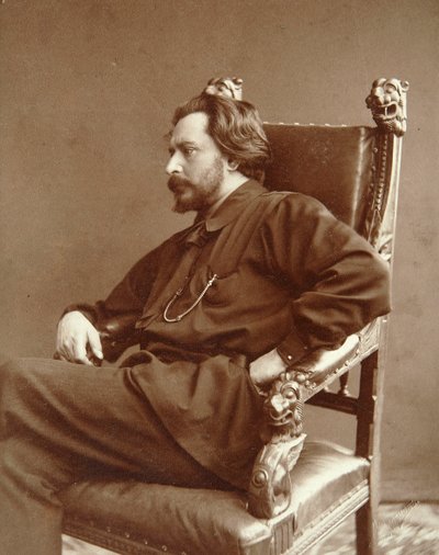 Leonid Andreyev, Russian author by Dmitri Spiridonovich Zdobnov