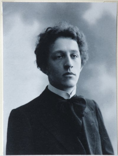 Portrait of the Poet Alexander Blok by Dmitri Spiridonovich Zdobnov