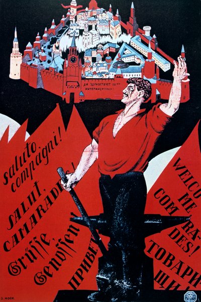 Long Live the Youth International by Dmitriy Stakhievich Moor