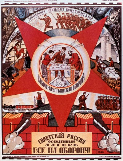 Russia is a Camp in a State of Siege by Dmitriy Stakhievich Moor