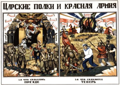 The Tsarist Regiments and the Red Army, c.1920 by Dmitry (1883 1946) Moor