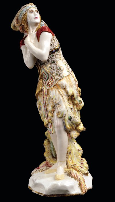 Tamara Karsavina in the Ballet The Firebird by I. Stravinsky by Dmitry Iosifovich Ivanov