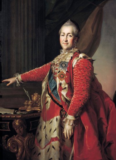 Catherine the Great, Empress of Russia, 1782 by Dmitri Grigorievich Levitsky