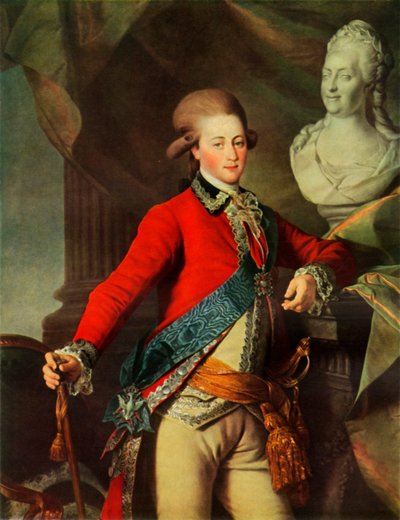 Portrait of Alexandr Dmitrievich Lansky by Dmitri Grigorievich Levitsky