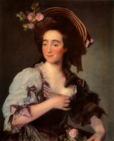 Portrait of Anna Davie Bernuzzi, 1782 by Dmitri Grigorievich Levitsky