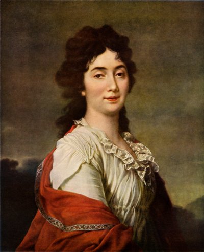 Portrait of Anna Stepanovna Protosova, 1800, 1965 by Dmitri Grigorievich Levitsky