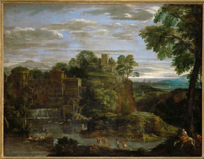Flight to Egypt by Domenichino (1581-1641)