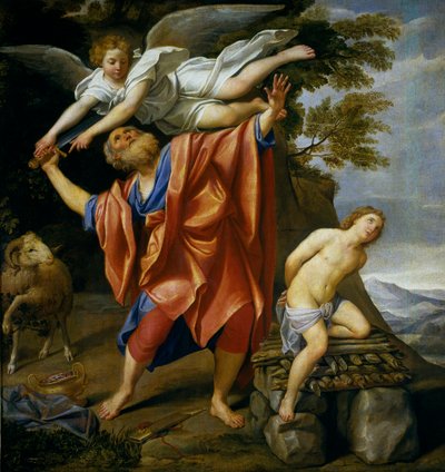 The Sacrifice of Isaac by Domenichino