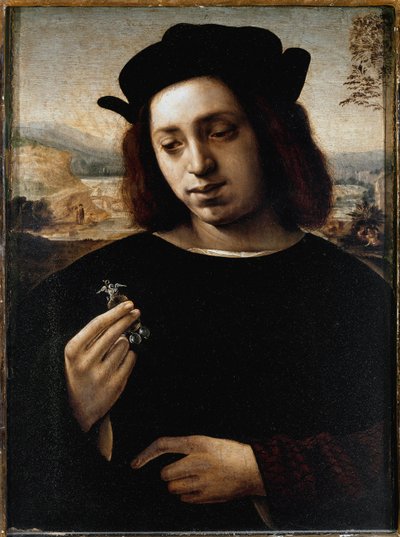 Portrait of Man, known as the Gold by Domenico Ghirlandaio