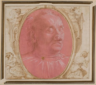 Head of an Old Man by Domenico Ghirlandaio