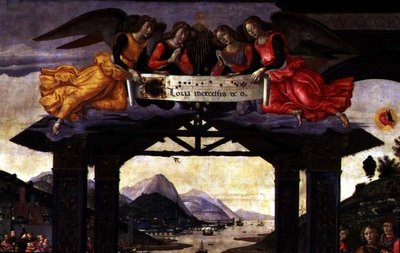The Adoration of the Magi, 1488 (detail) by Domenico Ghirlandaio
