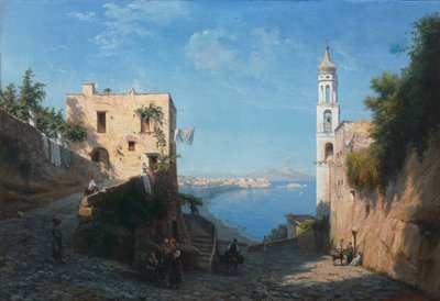 View of Posillipo from the Church of Saint Anna by Domenico Ammirato
