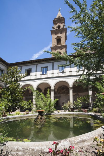 Architecture: View of the Cloister of the Dead by Domenico Baglioni