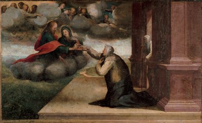 Altarpiece of the Stigmas of St. Catherine (detail) by Domenico Beccafumi