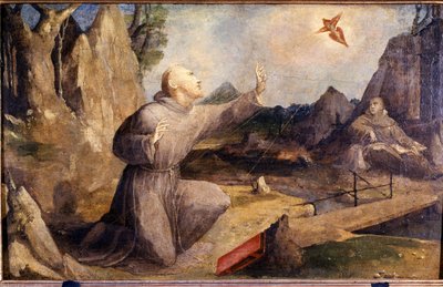 St. Francis Receiving Stigma by Domenico Beccafumi