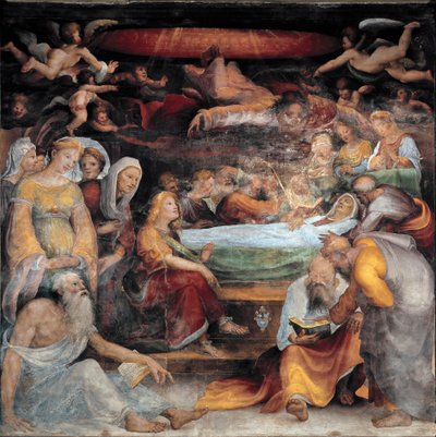 The death of the Virgin by Domenico Beccafumi