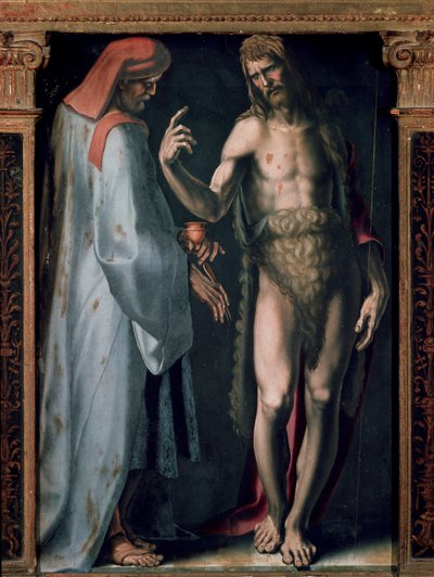 Triptych of the Trinity (Detail) by Domenico Beccafumi