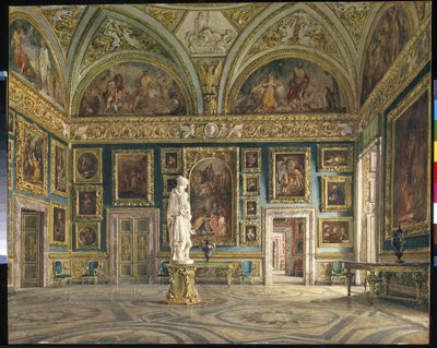 The Hall of the Iliad at the Pitti Palace in Florence by Domenico Caligo