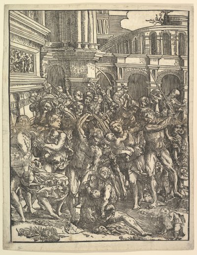 The Massacre of the Innocents (detail), 1517 by Domenico Campagnola