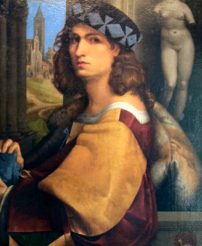 Portrait of a Man, Self-portrait by Domenico Capriolo