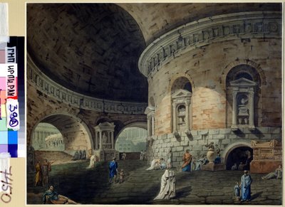 Stage Design for a Theatre Play by Domenico Corsini