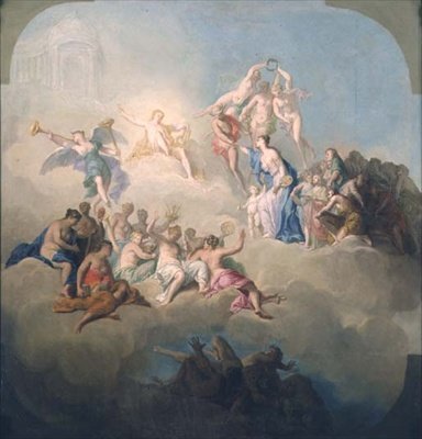 The Triumph of the Arts by Domenico Corvi