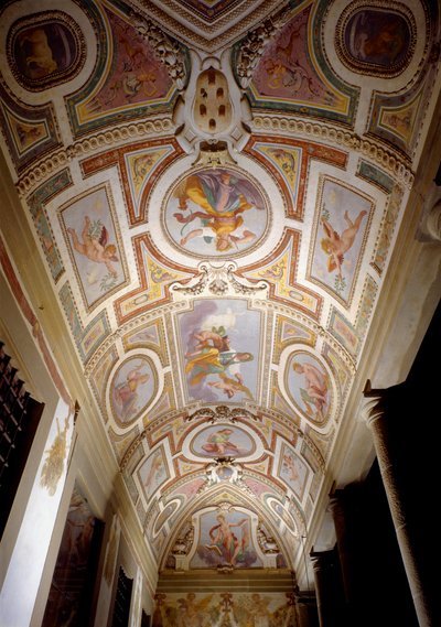 Ceiling Fresco of the Loggia of the Villa Medicea, Called the Ferdinanda, 1596-1600 by Domenico Cresti Passignano