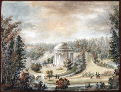 View of the Friendship Temple in Pavlovsk by Domenico Felice Lamoni