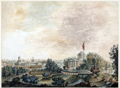 Pavlovsk Palace (after 1786) by Domenico Felice Lamoni