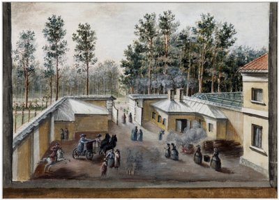 The Hospital of St Mary Magdalene in Pavlovsk, c.1783 by Domenico Felice Lamoni