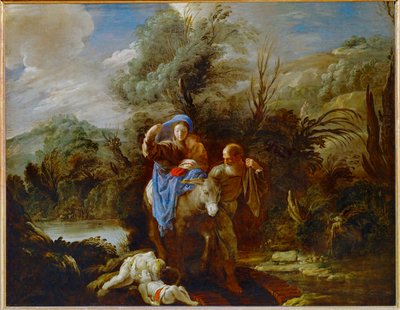 Flight to Egypt by Domenico Fetti
