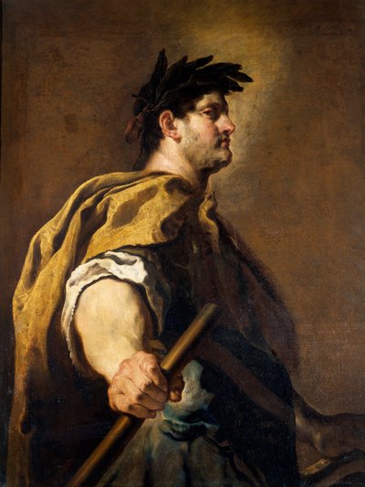 Portrait of the Roman Emperor Domitian by Domenico Fetti or Feti