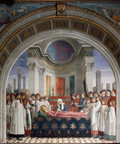 The Funeral of Saint Fina by Domenico Ghirlandaio