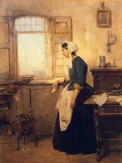 Letter by Domenico Induno