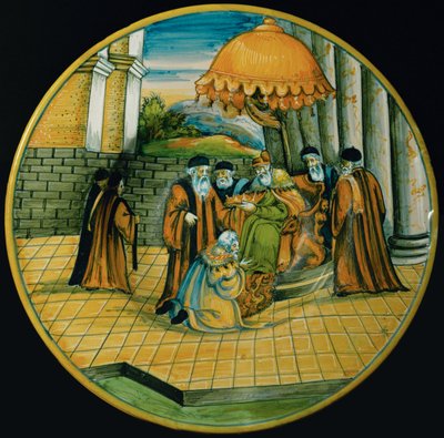 Doge Enrico Dandolo Crowns Baldwin I by Domenico Master