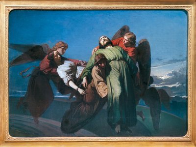 Christian Martyrs Carried by the Angels into Heaven by Domenico Morelli