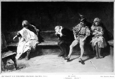 King Lear by Domenico Morelli