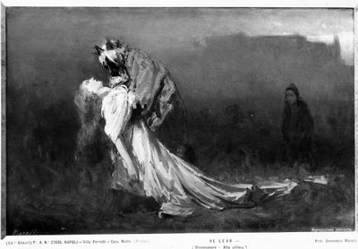 King Lear by Domenico Morelli
