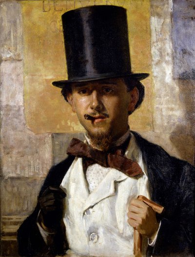 Portrait of Bernardo Celentano 1835-1863, 1859 by Domenico Morelli
