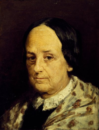 Portrait of Luisa Ruggeri by Domenico Morelli