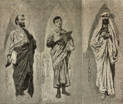 Saints Paul, James the Great and John by Domenico Morelli